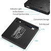 LMEN išorinis CD/DVD įrenginys su USB 3.0 ir USB-C, iki 5 Gb/s, BT520