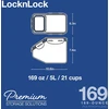 LocknLock plastikinis sandarus maisto laikymo indas, 5 l talpos, stačiakampis, PP Classic