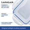 LocknLock plastikinis sandarus maisto laikymo indas, 5 l talpos, stačiakampis, PP Classic