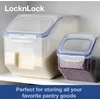 LocknLock virtuvinis maisto konteineris 12 l plastikinis, sandarus, be BPA, stačiakampis