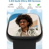 LODIMEKE išmanusis laikrodis su Alexa, Bluetooth skambučiais, 1.83 col., IP68, IDW26