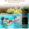 LODIMEKE išmanusis laikrodis su Bluetooth, 1,83 col. OLED ekranu ir IP68, IDW26