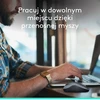 Logitech belaidė optinė pelė 2,4 GHz su USB imtuvu, 1000 DPI, pilka M185