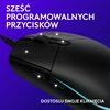 Logitech G203 LIGHTSYNC su laidu žaidimų pelė, 8000 DPI, RGB apšvietimas, 6 programuojami mygtukai, juoda
