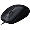 Logitech su laidu optinė pelė USB 1000 DPI abiem rankoms juoda M90