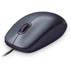 Logitech su laidu optinė pelė USB 1000 DPI abiem rankoms juoda M90