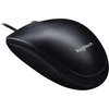 Logitech su laidu optinė pelė USB 1000 DPI abiem rankoms juoda M90