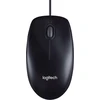 Logitech su laidu optinė pelė USB 1000 DPI abiem rankoms juoda M90
