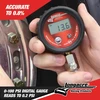 Longacre skaitmeninis padangų slėgio matuoklis 0–100 psi su 35,6 cm žarna 52-53036