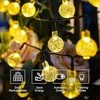 LQWELL Lauko girliandos su saulės energija, 10 m