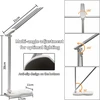 LQWELL LED stalinė lempa su dviem galvutėmis, 5 W, USB, 90153