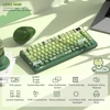 LQXQ mechaninė 75 % žaidimų klaviatūra USB-C su RGB apšvietimu SK80