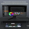 LQXQ mechaninė žaidimų klaviatūra 75 %, USB-C, RGB, Hot-Swap SK80
