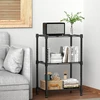 M MZG metalinis sandėliavimo stelažas su 3 reguliuojamomis lentynomis, 30 × 45 × 67 cm, E304567OG301LB-AU