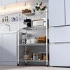 M MZG metalinis sandėliavimo stelažas su 4 reguliuojamomis lentynomis 35×75×120 cm E3575120OH401AC-AUU