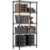 M MZG metalinis sandėliavimo stelažas su 5 reguliuojamomis lentynomis, 35 × 60 × 158,7 cm, E3560160OK501LB-EU