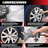 Macari mikropluošto ratlankių valymo šepetys su ergonomine rankena Felgenbuerst