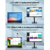 MAGICRAVEN nešiojamasis 15,6 col. IPS monitorius Full HD 60 Hz su HDMI ir USB-C