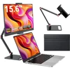MAGICRAVEN nešiojamasis 15,6 col. IPS monitorius Full HD 60 Hz su HDMI ir USB-C