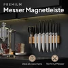 mahona magnetinė peilių juosta iš akacijos medienos, lipni, modelis 025.001