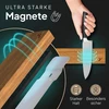 mahona magnetinė peilių juosta iš akacijos medienos, lipni, modelis 025.001