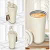 Maideduo kelioninis termopuodelis 500 ml su šiaudeliu, Kaffee-LH