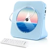 MAITE nešiojamas CD grotuvas su Bluetooth 5.0, FM radiju ir USB, MTEU MT-CDPEU-SD-BSE