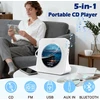 MAITE nešiojamas CD grotuvas su Bluetooth, FM radiju ir 3 W garsiakalbiais MT-CDPEU-SD