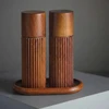 MAITTON druskos ir pipirų malūnėlių rinkinys iš akacijos, 16,5 cm, MT-07