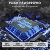 MAMBASNAKE belaidė žaidimų pelė 39 g, PixArt PAW3395PRO jutiklis, BT/2.4G/USB-C, balta, M3