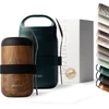 MAMEIDO terminis maisto indas iš nerūdijančiojo plieno 500 ml Oak Wood