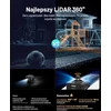 Mammotion vejapjovės robotas be ribinio laido, LiDAR 360°, AI, 1000 m², YUKA mini 2 1000