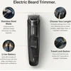 MANSCAPED barzdos ir ūsų trimeris su 14 ilgio nustatymų, nerūdijančio plieno ašmenys, USB-C, 1–20 mm, 30-00101-NA