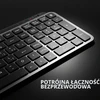 Mars Gaming kompaktiška belaidė klaviatūra su skaitmeniniu bloku, Bluetooth 5.1, MKSILENKEYSPT