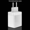 Mars Gaming MDGAN65RW 65 W GaN sieninis įkroviklis su USB-C ir USB-A jungtimis