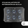 Mars Gaming nešiojamojo kompiuterio aušinimo stovas iki 16 colių su 6 ventiliatoriais MNBC23