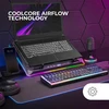 Mars Gaming nešiojamojo kompiuterio aušinimo stovas iki 18 colių su RGB MNBCULTRA
