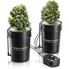 Mars Hydro giluminė hidroponinė DWC auginimo sistema, 2 × 5 galonų, 8 W oro pompa