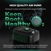 Mars Hydro giluminė hidroponinė DWC auginimo sistema, 2 × 5 galonų, 8 W oro pompa