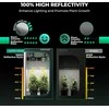 Mars Hydro pilnas auginimo palapinės rinkinys su TS600 LED lempa, 100 W, 60 × 60 × 140 cm, 1680D Mylar