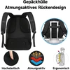 MATEIN neperšlampamas 17,3 colių nešiojamojo kompiuterio kuprinė su USB jungtimi, 50 l talpa