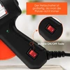 MAXDONE karštų klijų pistoletas 20 W su 30 klijų lazdelėmis, 7 mm, GGC00226