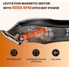 MAXGROOM plaukų kirpimo mašinėlė vyrams su LED ekranu, 10 W, keraminiai peiliukai, M-3908-B