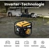maXpeedingrods inverterinis generatorius 3500 W, benzininis, 2 x 230 V, tylus ir lengvas MXR4500i