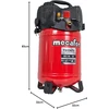 Mecafer vertikalus oro kompresorius 24 l, 1100 W, 8 bar, 425062