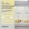 Medela Easy Pour vienkartiniai pieno laikymo maišeliai 210 ml, 100 vnt., 101046322