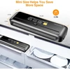 Megawise vakuuminė pakavimo mašina 80 kPa, automatinė, 110 W, 38,6 x 10,4 x 5,8 cm, VS6621