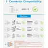 meross išmanusis programuojamas radiatoriaus termostatas Wi-Fi M30 x 1.5 mm MTS150