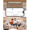 meross išmanusis programuojamas radiatoriaus termostatas Wi-Fi M30 x 1.5 mm MTS150