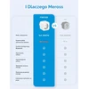 Meross išmanusis Wi-Fi kištukinis lizdas su energijos sąnaudų matavimu, 16 A, 4 vnt., MSS305QUA-EU